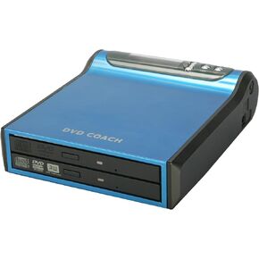 EZ DUPE 1 Copy Portable DVD/CD Duplicator EZD880 (Blue)