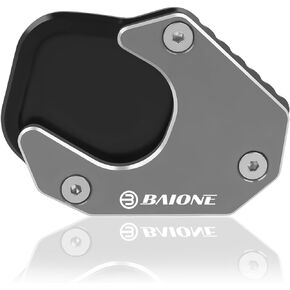 Motorcycle Kickstand Pad Extender Foot Side Stand Extension Pad Support Plate For Honda CRF250 Rally CRF250L 2017 2018 2019 Black