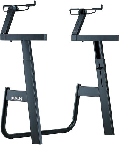 QUIK LOK إمالة، ارتفاع وعمق قابلان للتعديل من الطبقة الثانية لـ M-91 (M-2BK)، أسود in Kuwait