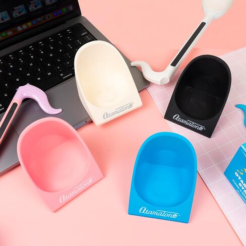 حامل Otamatone الرسمي (عادي - 10.7 بوصة) لعبة آلة موسيقية مركب بلاستيكي آمن، مجموعة تنظيم وحماية مناسبة لعرض تصميم الشعار الرسمي (أسود) in Kuwait