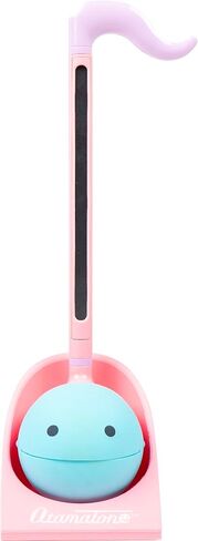 حامل Otamatone الرسمي (عادي - 10.7 بوصة) لعبة آلة موسيقية مركب بلاستيكي آمن، مجموعة تنظيم وحماية مناسبة لعرض تصميم الشعار الرسمي (أسود) in Kuwait