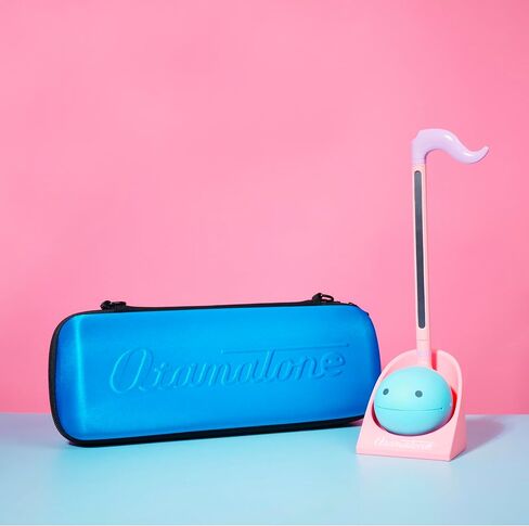 حامل Otamatone الرسمي (عادي - 10.7 بوصة) لعبة آلة موسيقية مركب بلاستيكي آمن، مجموعة تنظيم وحماية مناسبة لعرض تصميم الشعار الرسمي (أسود) in Kuwait