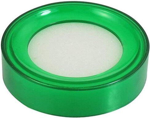 8 Pcs Plastic Round Sponge Finger Wet Moistener for Desktop Counting Cash Money 2.7-Inch Diameter Green in Saudi Arabia
