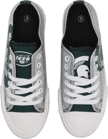 حذاء قماشي نسائي لامع من FOCO Michigan State Spartans NCAA - 8 in Saudi Arabia