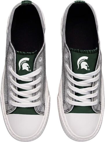 حذاء قماشي نسائي لامع من FOCO Michigan State Spartans NCAA - 8 in Saudi Arabia