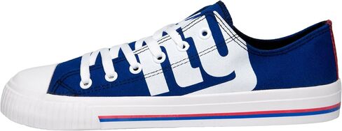 FOCO Mens NFL Low Top Big Logo Canvas Sneakers Shoes in Saudi Arabia
