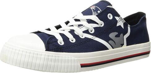 FOCO Mens NFL Low Top Big Logo Canvas Sneakers Shoes in Saudi Arabia