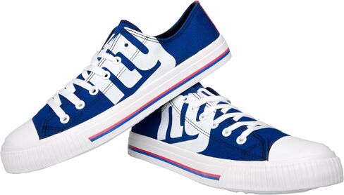 FOCO Mens NFL Low Top Big Logo Canvas Sneakers Shoes in Saudi Arabia