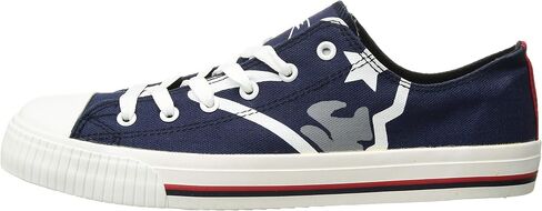 FOCO Mens NFL Low Top Big Logo Canvas Sneakers Shoes in Saudi Arabia