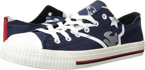 FOCO Mens NFL Low Top Big Logo Canvas Sneakers Shoes in Saudi Arabia