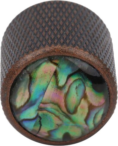 Demeras Electric Guitar Knobs, Tone Volume Control Knob Volume Knob Guitar Potentiometer Knob for Electric Bass (Bronze, Caibei) Accesorios de rendimiento in Saudi Arabia
