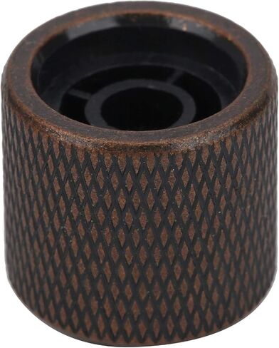 Demeras Electric Guitar Knobs, Tone Volume Control Knob Volume Knob Guitar Potentiometer Knob for Electric Bass (Bronze, Caibei) Accesorios de rendimiento in Saudi Arabia