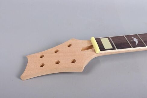 Unfinished guitar body and neck Kit Semi Hollow Mahogany body with Maple Cap for DIY 22 Fret Mahogany neck in Saudi Arabia