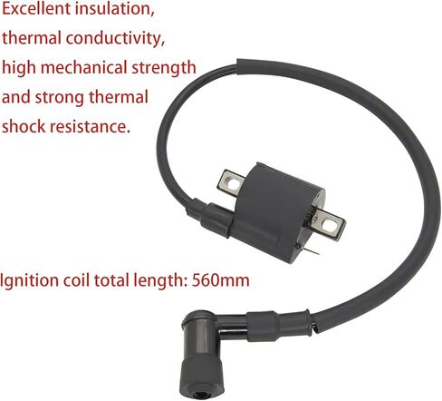 PW80 ملف الإشعال سلك توصيل الشرارة مع شمعة الإشعال A7TC متوافق مع Yamaha PW50 PW 50 PW80 PW 80 1981-2021 دراجة نارية الترابية حفرة الدراجة in Kuwait
