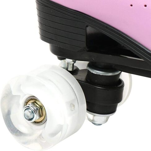 النساء زلاجات دوارة بولي Leather الجلود عالية الجودة زلاجات دوارة أربع عجلات زلاجات دوارة صف مزدوج لامعة الأسطوانة التزلج للداخلية في الهواء الطلق in Kuwait