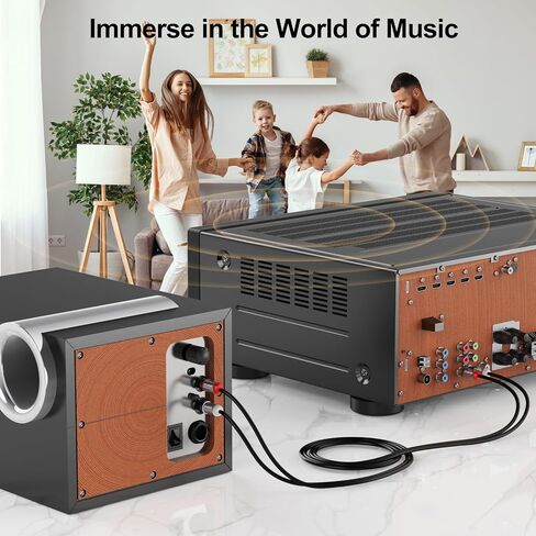 كابلات RCA بطول 3 أقدام، كابل صوت RCA 2RCA ذكر إلى 2RCA ذكر كابلات صوت ستيريو للسيارة سلك مضخم صوت RCA الفقرة محول مزدوج محمي لمكبرات الصوت والمسرح المنزلي ومكبرات الصوت HDTV أنظمة هاي فاي in Kuwait