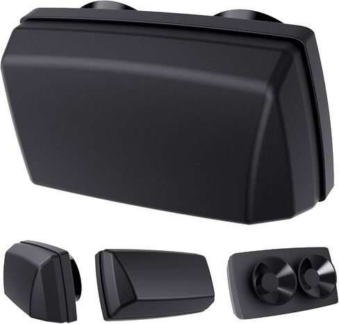 EZ Pass Holder & Cover with Super Strong Suction Cups for Windshield. Ezpass Holder Toll Pass Transponder iPass Holder (Black) in Saudi Arabia