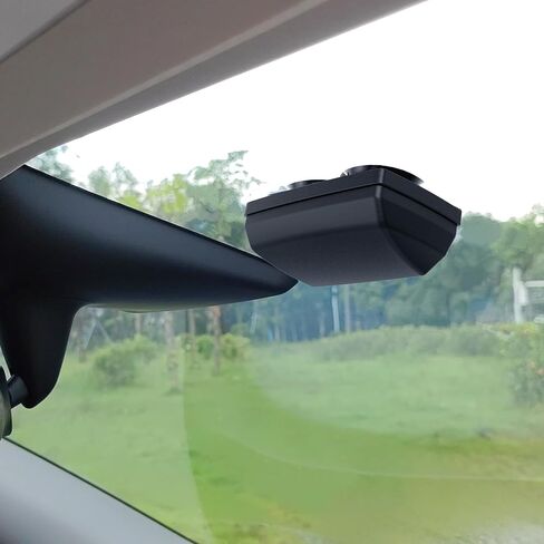 EZ Pass Holder & Cover with Super Strong Suction Cups for Windshield. Ezpass Holder Toll Pass Transponder iPass Holder (Black) in Saudi Arabia