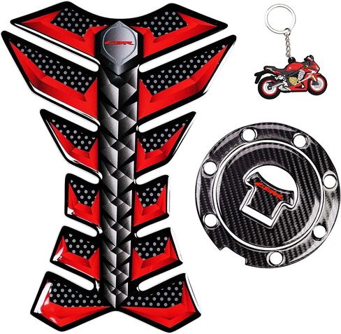 Reflective Sticker, Protector Pad, Tank Pad Decal Stickers, Tank Protector for CBR600RR 2003-2015 CBR1000RR 2004-2015 (RED) in Saudi Arabia