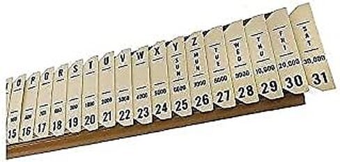 فارز بلاستيك Pendaflex 40652، 0-30.000، 2-1/2 بوصة × 23-1/4 بوصة × 3/4 بوصة، رمادي داكن/بني in Saudi Arabia