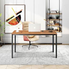 Boardbest 30X60 inches Desk Computer Desk Computer Table Dining Table Meeting Desk,Modern Simple Style Desk,Office Desk Sturdy Writing Workstation for Home Office-Walnut