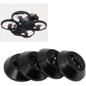 Gugxiom Motor Covers for DJI Avata 2, 4Pcs (Red), Aluminum Alloy, Drone Accessories