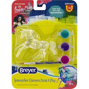 Breyer Horses Stablemates Unicorn Suncatcher Paint & Play متنوع عشوائيًا