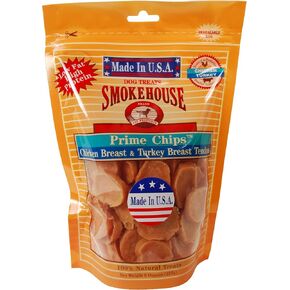 Smokehouse 100 في المائة من رقائق الرقائق الطبيعية الكلب