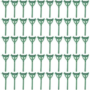50PCS Boutonniere Pins, Boutonniere Supplies, Plastic Triangles, Suitable for Weddings, Brides and Groomsmen, Jewelry, DIY Crafts, Party Decorations (2.75 Inches, Green)