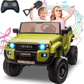 Toyota 24V Kids Electric Car مع لعبة Parental Remote & 4WD-Two-Deated Ride On