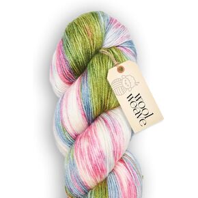Fingering Weight Yarn - Hand Dyed Variegated Yarn, 75% Extrafine Merino Wool & 25% Polyamide, 100g Skein, 438 Yards - Lightweight, Soft & Durable for Knitting & Crocheting