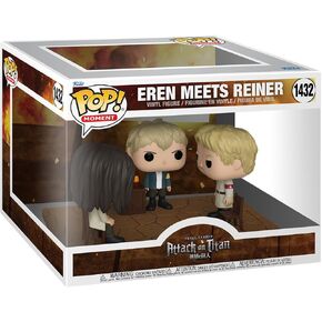 Funko POP! Moment: Attack on Titan - Eren Jaeger Meets Reiner - Collectable Vinyl Figure - Gift Idea - Official Merchandise - for Kids & Adults - Anime Fans - Model Figure for Collectors