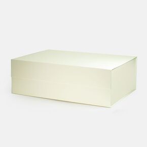 Geoto 23.6x17.3x7.87in xxl صناديق هدايا مغناطيسية كبيرة ، مربع فاخر كبير قابلة للطي للتغليف الحالي بالجملة (أسود)