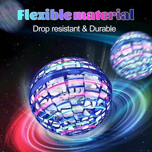 Flying Orb Toys, Galaxy Boomerang, 2024 Upgraded Hand Controlled Hover Ball, Cosmic Globe, 360 Rotating Cool Fidget Spinner, Mini Drone Flyorb Toy Gift for 6-10+ Kids & Adults in Saudi Arabia