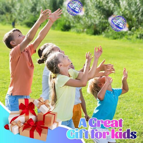 Flying Orb Toys, Galaxy Boomerang, 2024 Upgraded Hand Controlled Hover Ball, Cosmic Globe, 360 Rotating Cool Fidget Spinner, Mini Drone Flyorb Toy Gift for 6-10+ Kids & Adults in Saudi Arabia