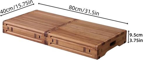 Wooden Platform, Two Combination Packs, one Step Stool for The Elderly and Children, Porch Steps, Mobile Steps, Suitable for Disabled, Elderly, and Children in Kuwait