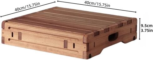 Wooden Platform, Two Combination Packs, one Step Stool for The Elderly and Children, Porch Steps, Mobile Steps, Suitable for Disabled, Elderly, and Children in Kuwait