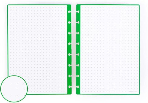 Modubooq - 16 magenta to-do list reusable discbound duratech3 pages - inserts with to do lists for smart notebook - A5 in Kuwait