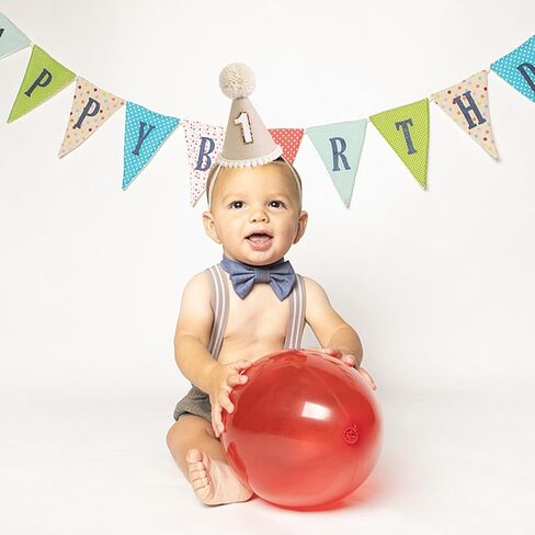 1st Birthday Hat for Girls Boys, Natural Boho First Birthday Crown, Adorable Birthday Party Decorations in Saudi Arabia