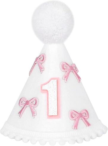 1st Birthday Hat for Girls Boys, Natural Boho First Birthday Crown, Adorable Birthday Party Decorations in Saudi Arabia