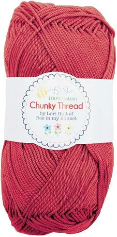 Riley Blake Assortment of New Premium Chunky Thread by Lori Holt of Bee in My Bonnet, Vibrant Colors for Knitting, Crochet and Crafts. (Stonewash) in Saudi Arabia