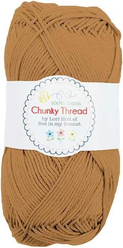 Riley Blake Assortment of New Premium Chunky Thread by Lori Holt of Bee in My Bonnet, Vibrant Colors for Knitting, Crochet and Crafts. (Stonewash) in Saudi Arabia