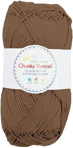 Riley Blake Assortment of New Premium Chunky Thread by Lori Holt of Bee in My Bonnet, Vibrant Colors for Knitting, Crochet and Crafts. (Stonewash) in Saudi Arabia