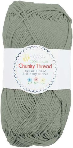 Riley Blake Assortment of New Premium Chunky Thread by Lori Holt of Bee in My Bonnet, Vibrant Colors for Knitting, Crochet and Crafts. (Stonewash) in Saudi Arabia