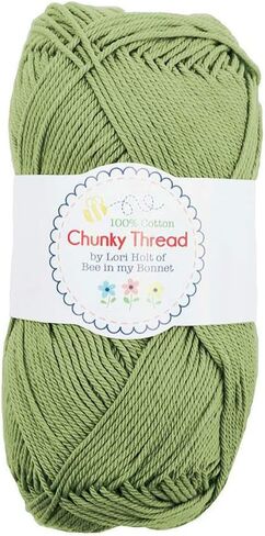 Riley Blake Assortment of New Premium Chunky Thread by Lori Holt of Bee in My Bonnet, Vibrant Colors for Knitting, Crochet and Crafts. (Stonewash) in Saudi Arabia