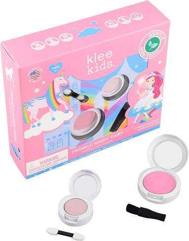Luna Star Klee Kids Mini Play Makeup Kit. Gentle and Non-Toxic. Kid-Friendly. Made in USA. (Twinkle Magic Fairy) in Saudi Arabia