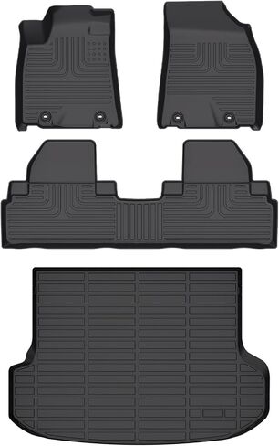 Wayhigh-Floor Mats Cargo Liner Set for 2022 2023 2024 2025 Lexus NX All Weather TPE Car Mats Accessories Lexus NX/NX250/NX350/NX350 F Sport/NX350h/NX450h+/NX450h+ F Sport in Saudi Arabia