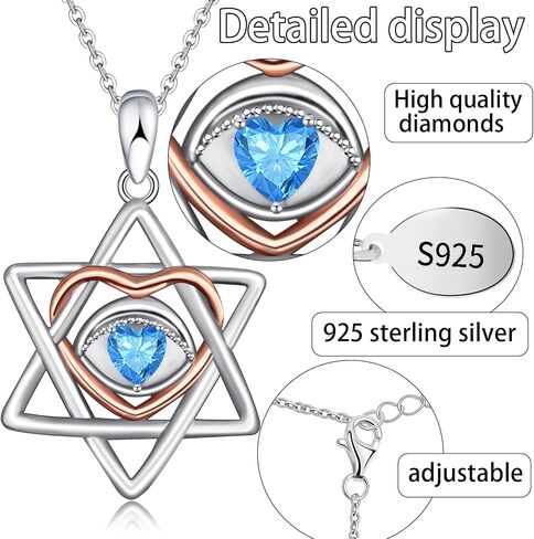 I Love You Necklace Rose Gold Sterling Silver Bar Necklaces for Women with Flower Hidden Message Necklace in Saudi Arabia