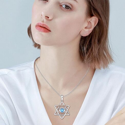 I Love You Necklace Rose Gold Sterling Silver Bar Necklaces for Women with Flower Hidden Message Necklace in Saudi Arabia