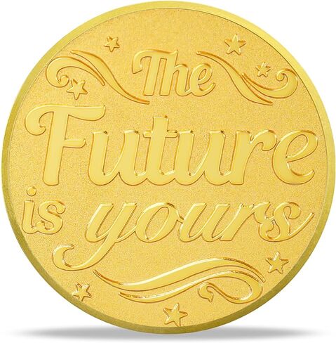 2025 Graduation Gift Coin for Men & Women, Graduation Challenge Coin for Success, 2025 Inspirational Graduation Gift for University College Middle High School Graduate, Achievement Encouragement Gift in Kuwait